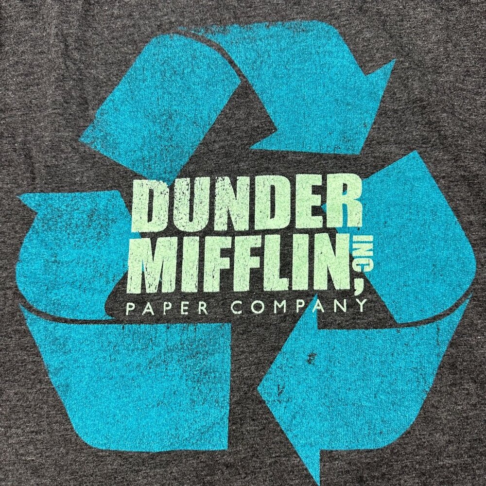 Dunder Mifflin Paper Company T-Shirt The Office TV Show Mens Size L